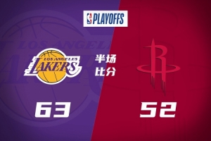半場戰報-湖人63-52領先火箭 詹姆斯16分4助 布朗尼5分 小賈14分