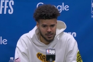 【完整版】卡梅隆·約翰遜：打馬刺時我們沒挑對手只是想贏球