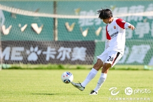 中乙聯賽第七輪，上海海港富盛經開隊客場1-0泰安天貺隊