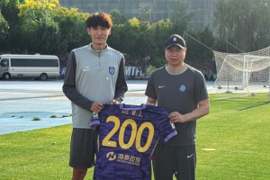 謝維軍社媒：不知不覺津門虎生涯200場，感謝你們陪我一直成長