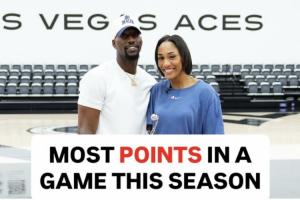 最強情侶！本賽季NBA&WNBA單場最高分 歸屬阿德巴約&阿賈·威爾遜