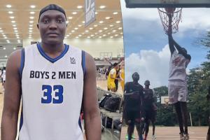 你說這17歲？南蘇丹2米13巨塔美高賽場走紅 長相十分老成引發熱議